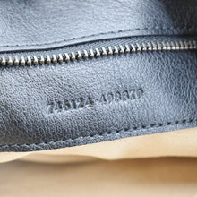 Load image into Gallery viewer, GUCCI Diana Medium Leather Top Handle Shoulder Bag Black 746124