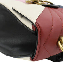 Load image into Gallery viewer, GUCCI Queen Margaret Quilted Leather Backpack Bag corner side