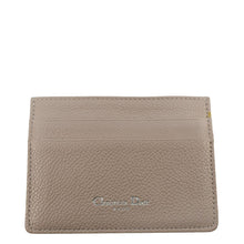 Load image into Gallery viewer, CHRISTIAN DIOR Diorama Cannage Leather Card Holder Light Beige