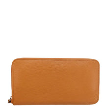Load image into Gallery viewer, HERMES Classique Epsom Leather Long Zippy Wallet Orange