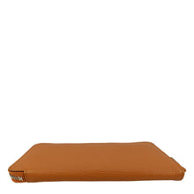Load image into Gallery viewer, HERMES Classique Epsom Leather Long Zippy Wallet Orange