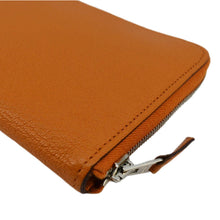 Load image into Gallery viewer, HERMES Classique Epsom Leather Long Zippy Wallet Orange