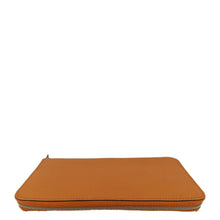 Load image into Gallery viewer, HERMES Classique Epsom Leather Long Zippy Wallet Orange