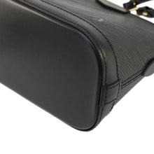 Load image into Gallery viewer, LOUIS VUITTON Alma BB Epi Leather Satchel Bag Black