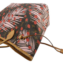 Load image into Gallery viewer, LOUIS VUITTON Neverfull MM Jungle Dots Monogram Canvas Shoulder Bag Brown