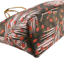 Load image into Gallery viewer, LOUIS VUITTON Neverfull MM Jungle Dots Monogram Canvas Shoulder Bag Brown
