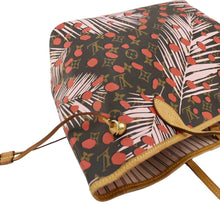 Load image into Gallery viewer, LOUIS VUITTON Neverfull MM Jungle Dots Monogram Canvas Shoulder Bag Brown
