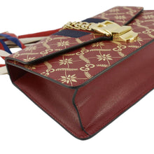 Load image into Gallery viewer, GUCCI Sylvie Small Printed Leather Satchel Bag Red 524405