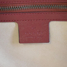 Load image into Gallery viewer, GUCCI GG Marmont Diagonal Leather Bamboo Top Handle Crossbody Bag Black 602270