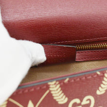 Load image into Gallery viewer, GUCCI Sylvie Small Printed Leather Satchel Bag Red 524405