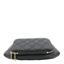 Load image into Gallery viewer, CHANEL Affinity Quilted Caviar Leather Waist Belt Bag Black
