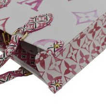 Load image into Gallery viewer, LOUIS VUITTON Onthego PM By The Pool Giant Monogram Canvas Tote Bag Pink