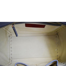 Load image into Gallery viewer, VALENTINO GARAVANI Rockstud Medium Leather Top Handle Shoulder Bag Dark Grey
