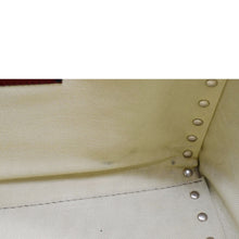 Load image into Gallery viewer, VALENTINO GARAVANI Rockstud Medium Leather Top Handle Shoulder Bag Dark Grey