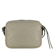 Load image into Gallery viewer, GUCCI GG Star Leather Crossbody Bag Off White 675776