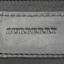 Load image into Gallery viewer, BURBERRY Check Canvas Zip Around Wallet Grey