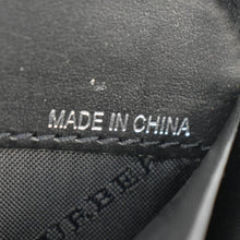 Load image into Gallery viewer, BURBERRY Check Canvas Zip Around Wallet Grey