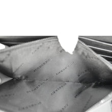 Load image into Gallery viewer, BURBERRY Check Canvas Zip Around Wallet Grey