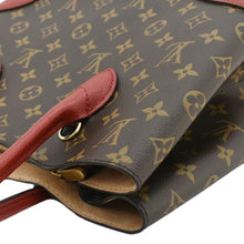 Load image into Gallery viewer, LOUIS VUITTON Flandrin Monogram Canvas Tote Shoulder Bag Cherry