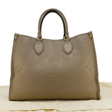 Load image into Gallery viewer, LOUIS VUITTON Onthego MM Monogram Empreinte Shoulder Bag Tourterelle