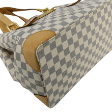 Load image into Gallery viewer, LOUIS VUITTON  Hampstead MM Damier Azur Shoulder Bag White