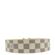 Load image into Gallery viewer, LOUIS VUITTON Damier Azur LV Initiales Belt White