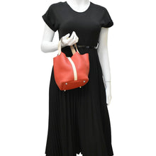 Load image into Gallery viewer, HERMES Picotin Lock 18 Taurillon Clemence Leather Hobo Bag Red