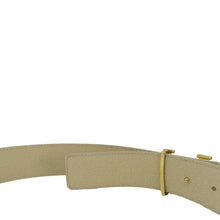 Load image into Gallery viewer, LOUIS VUITTON Damier Azur LV Initiales Belt White