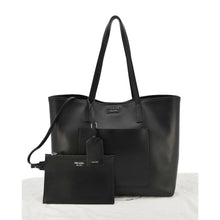 Load image into Gallery viewer, PRADA City Large Calf Leather Shopping Tote Shoulder Bag Black