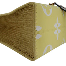 Load image into Gallery viewer, LOUIS VUITTON Onthego GM By The Pool Raffia Canvas Tote Bag Multicolor