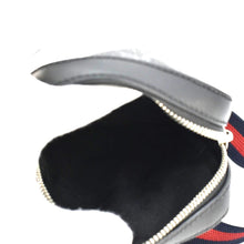 Load image into Gallery viewer, GUCCI GG Supreme Canvas Web Messenger Bag Black 598103