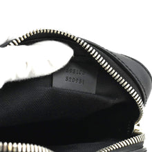 Load image into Gallery viewer, GUCCI GG Supreme Canvas Web Messenger Bag Black 598103