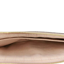Load image into Gallery viewer, LOUIS VUITTON Neverfull Pochette Damier Ebene Wristlet Pouch Rose Ballerine