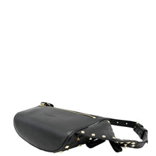 Load image into Gallery viewer, VALENTINO VLTN Rockstud Spike Quilted Leather Bum Bag Black