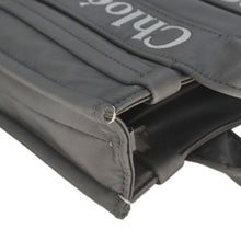 Load image into Gallery viewer, CHLOE Woody Small Nylon Tote Bag Black