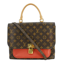 Load image into Gallery viewer, LOUIS VUITTON Marignan Monogram Canvas Shoulder Bag Coquelicot