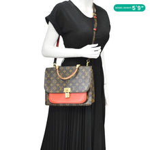 Load image into Gallery viewer, LOUIS VUITTON Marignan Monogram Canvas Shoulder Bag Coquelicot