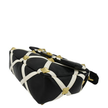 Load image into Gallery viewer, VALENTINO Garavani Roman Stud Leather Crossbody Bag Black