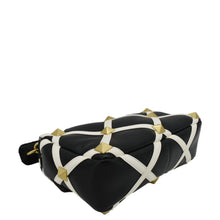 Load image into Gallery viewer, VALENTINO Garavani Roman Stud Leather Crossbody Bag Black