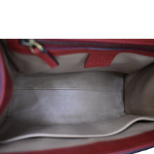 Load image into Gallery viewer, GUCCI Python Osiride Small Leather Top Handle Shoulder Bag Red 497996