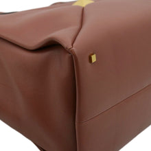 Load image into Gallery viewer, VALENTINO GARAVANI One Stud Large Nappa leather Tote Bag Chestnut Brown
