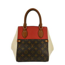 Load image into Gallery viewer, LOUIS VUITTON Fold MM Monogram Canvas Tote Bag Red