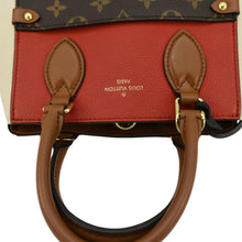 Load image into Gallery viewer, LOUIS VUITTON Fold MM Monogram Canvas Tote Bag Red