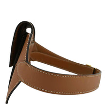 Load image into Gallery viewer, HERMES Elan Leather Pocket Belt Bag Brown