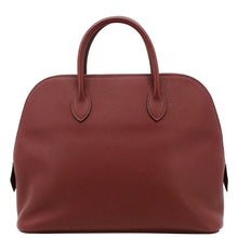 Load image into Gallery viewer, HERMES Bolide 30 Vintage Taurillon Leather Satchelmaroon
