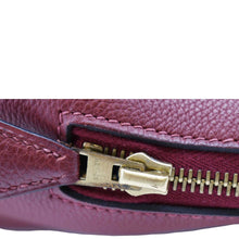Load image into Gallery viewer, HERMES Bolide 30 Vintage Taurillon Leather Satchel Bag Maroon