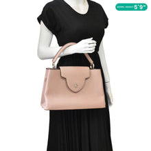 Load image into Gallery viewer, LOUIS VUITTON Capucines MM Taurillon Leather Satchel Bag Pink