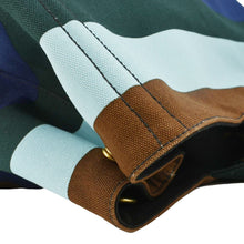 Load image into Gallery viewer, PRADA Canapa Righe Canvas Satchel Bag Multicolor