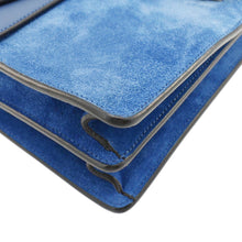 Load image into Gallery viewer, GUCCI Dionysus Medium Suede Leather Shoulder Bag Blue 403348