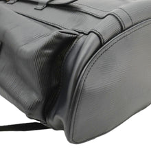Load image into Gallery viewer, LOUIS VUITTON Christopher Epi Leather Backpack Bag Black